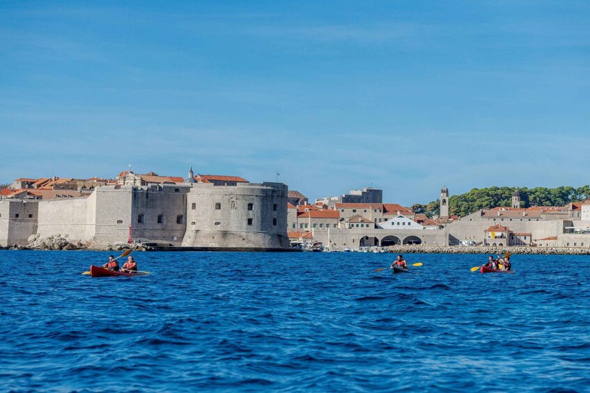 Picture 19 for Activity Dubrovnik: Day or Sunset Kayak Tour with Snorkeling & Snack