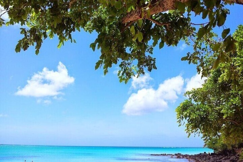 Beaches in the North of Mauritius