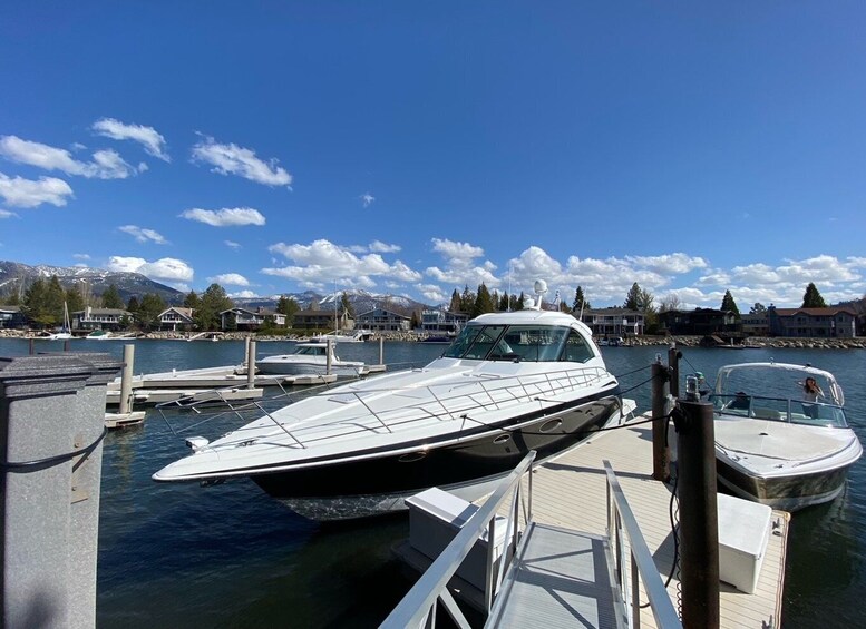 Picture 5 for Activity Lake Tahoe: 45-Foot Private Yacht Charter with Captain