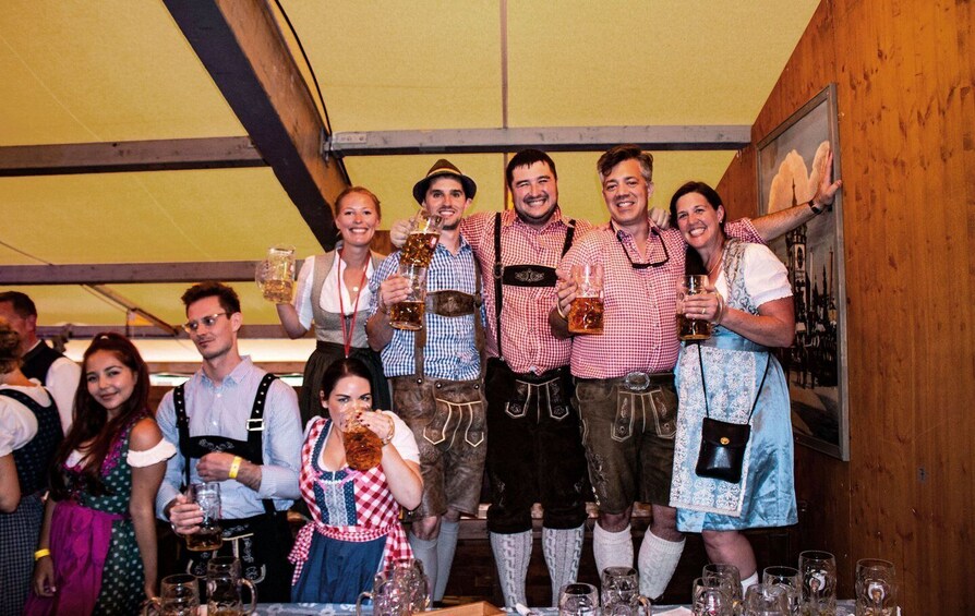 Picture 3 for Activity Munich: Oktoberfest Tour with Tent Reservation, Food & Beer