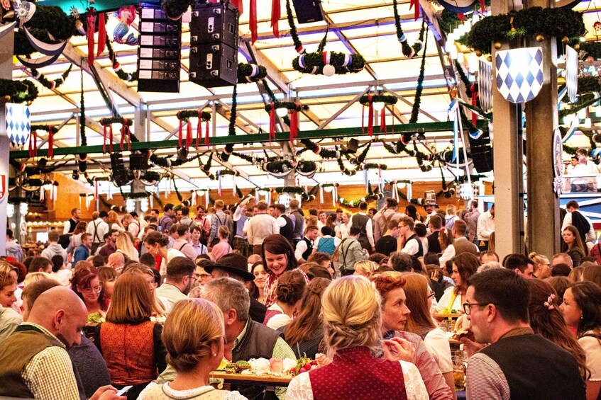 Picture 2 for Activity Munich: Oktoberfest Tour with Tent Reservation, Food & Beer