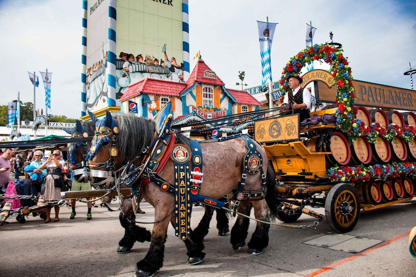 Picture 1 for Activity Munich: Oktoberfest Tour with Tent Reservation, Food & Beer
