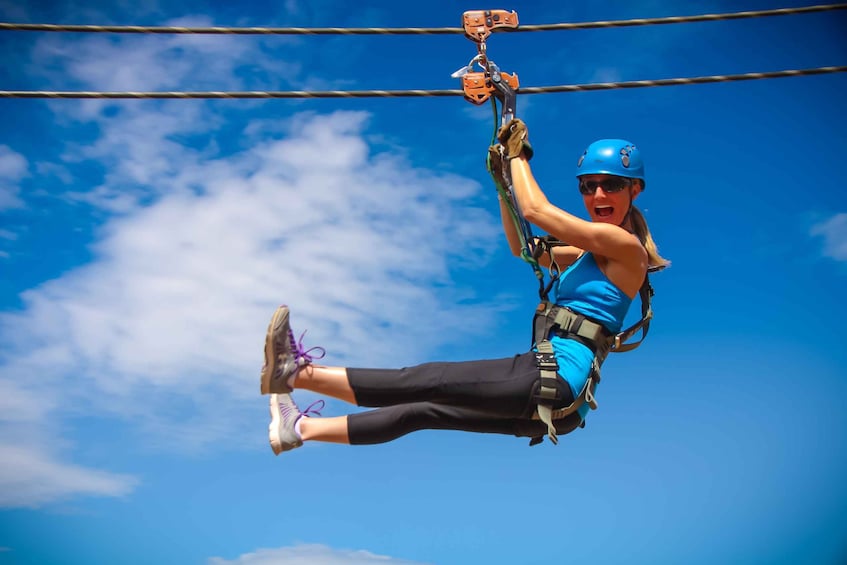 Picture 2 for Activity Diamante Eco Adventure Park: Zipline & Aerial Adventure Pass