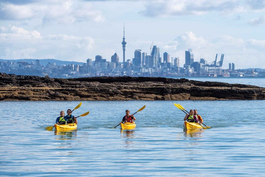 Picture 3 for Activity Auckland: Half-Day Sea Kayak Tour to Motukorea Island