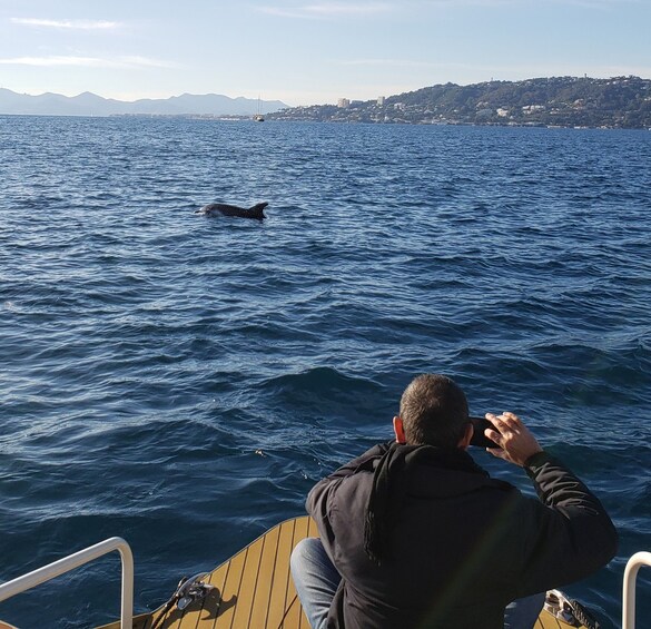 Picture 22 for Activity From Juan les Pins: Private French Riviera Solar Boat Cruise