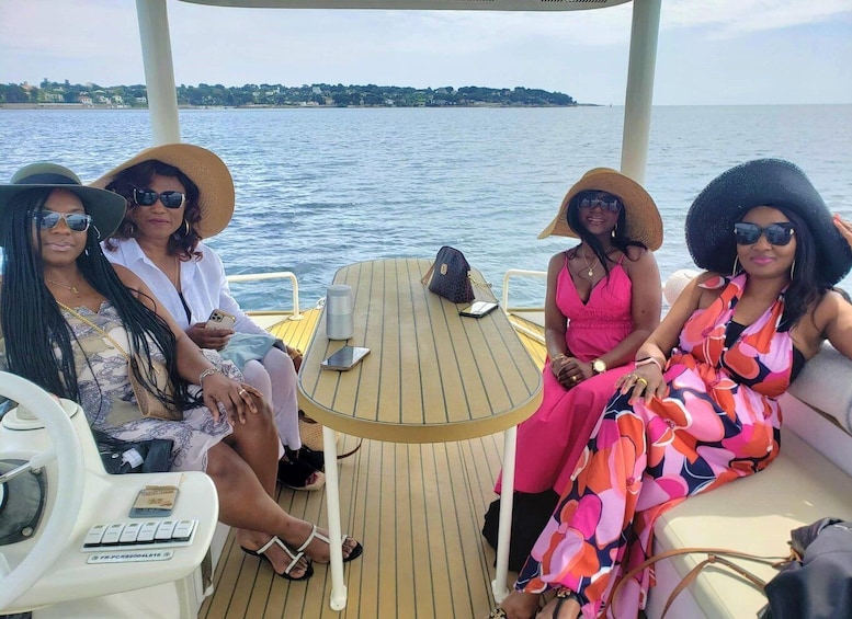 Picture 10 for Activity From Juan les Pins: Private French Riviera Solar Boat Cruise