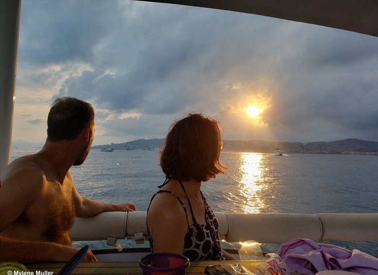 Picture 11 for Activity From Juan les Pins: Private French Riviera Solar Boat Cruise