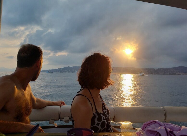 Picture 11 for Activity From Juan les Pins: Private French Riviera Solar Boat Cruise