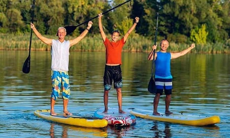 Valle de Napa: alquiler de tablas de surf de remo en el río Napa