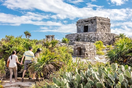 Visite guidée de Tulum et visite d’une communauté maya moderne