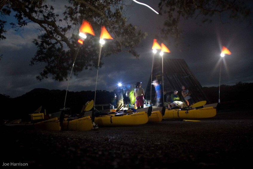 Picture 3 for Activity Auckland: Sunset & Night Sea Kayak Tour to Rangitoto Island