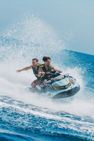 Alcudia: Excursión en moto acuática por la Bahía de Alcudia con fotos