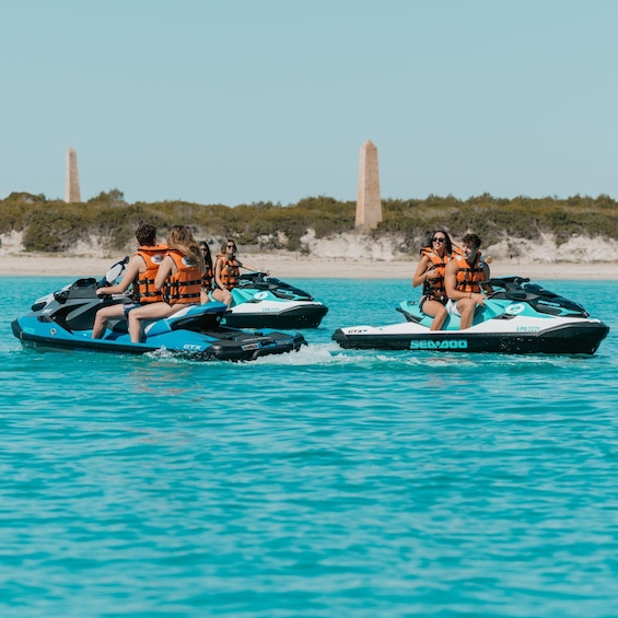 Picture 1 for Activity Alcudia: Bay of Alcudia Jet Ski Tour with Instructor