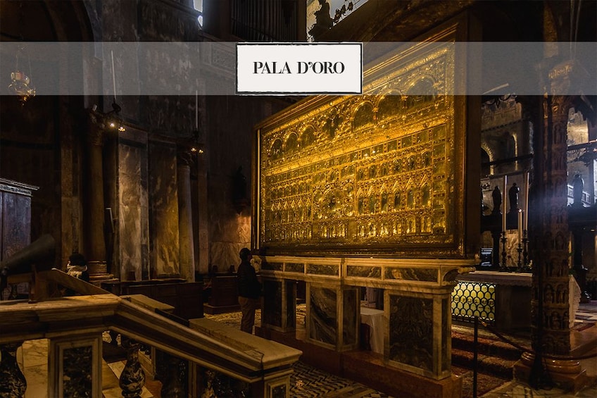 Combo tour: Gondola Ride & Golden Basilica guided Tour 