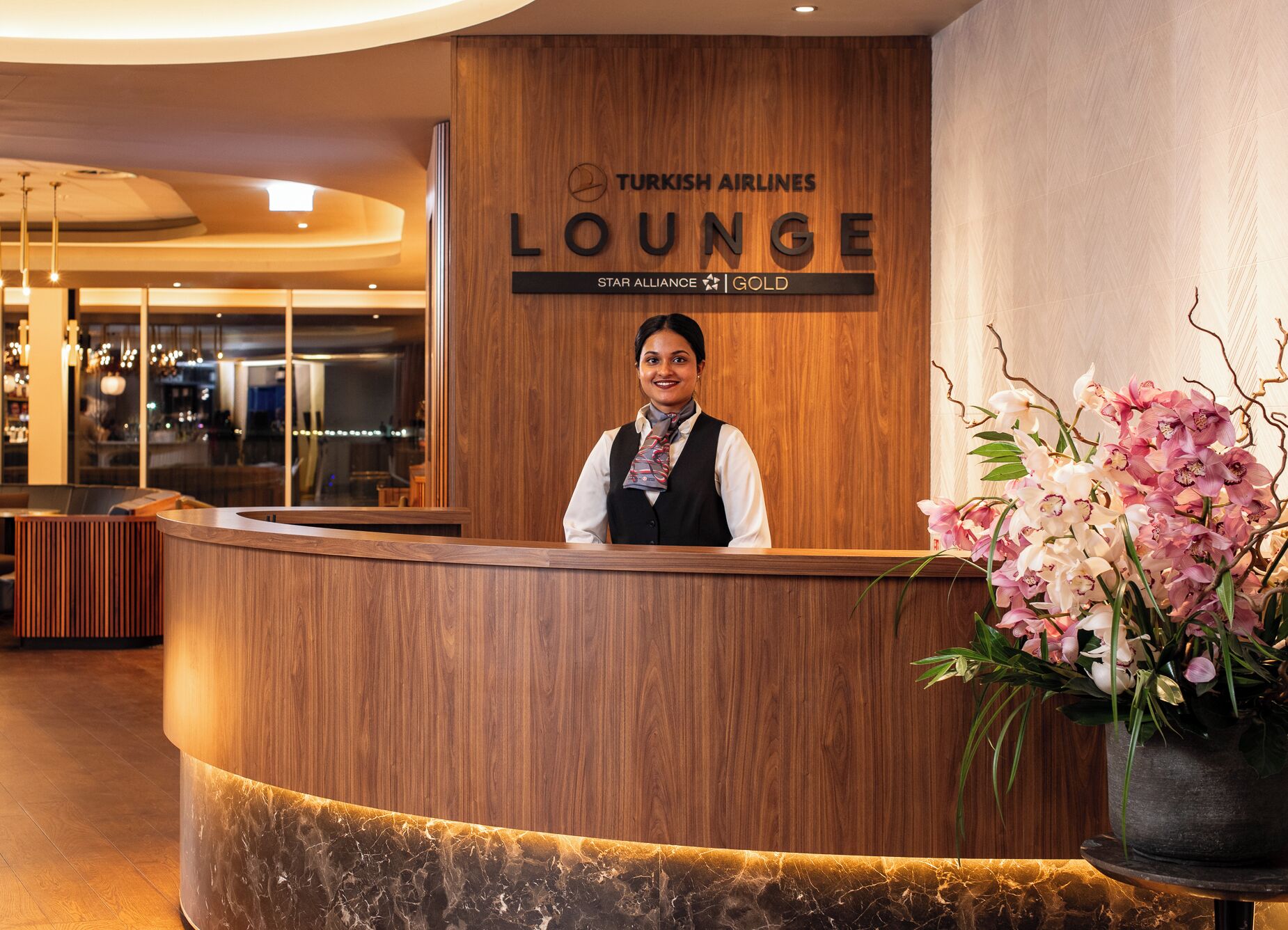 Turkish Airlines Lounge by Plaza Premium Group at Edinburgh Airport