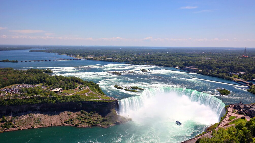 Niagara Falls Day Trip from Philly by Air with Maid of the Mist Boat Ride