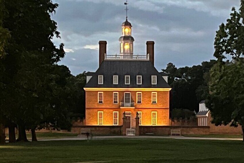 Governor's Palace (reconstruction of the 1706 with later improvements, built 1931-34, significant interior renovations in 1981)