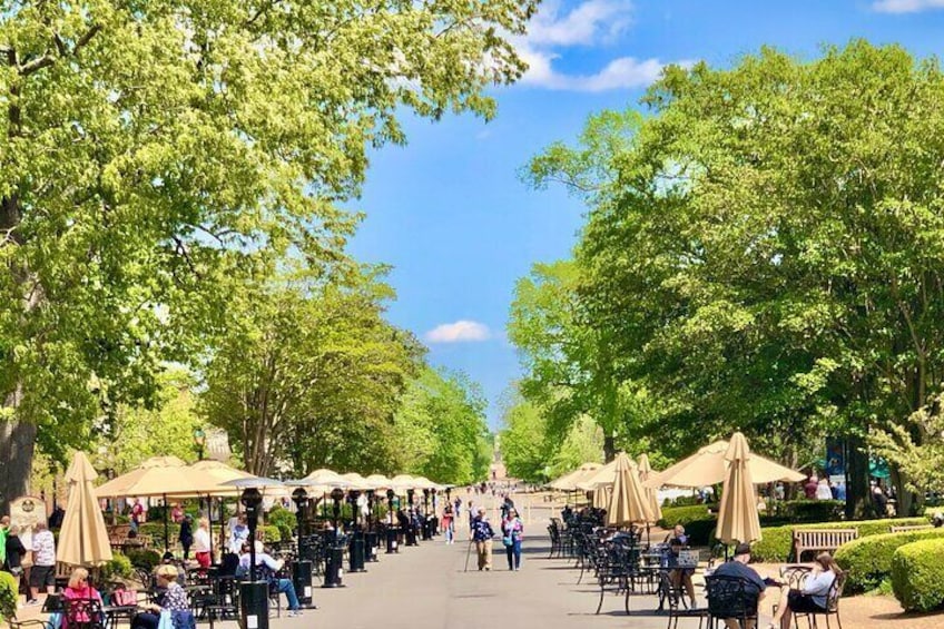 Merchant's Square with the Capitol in the background