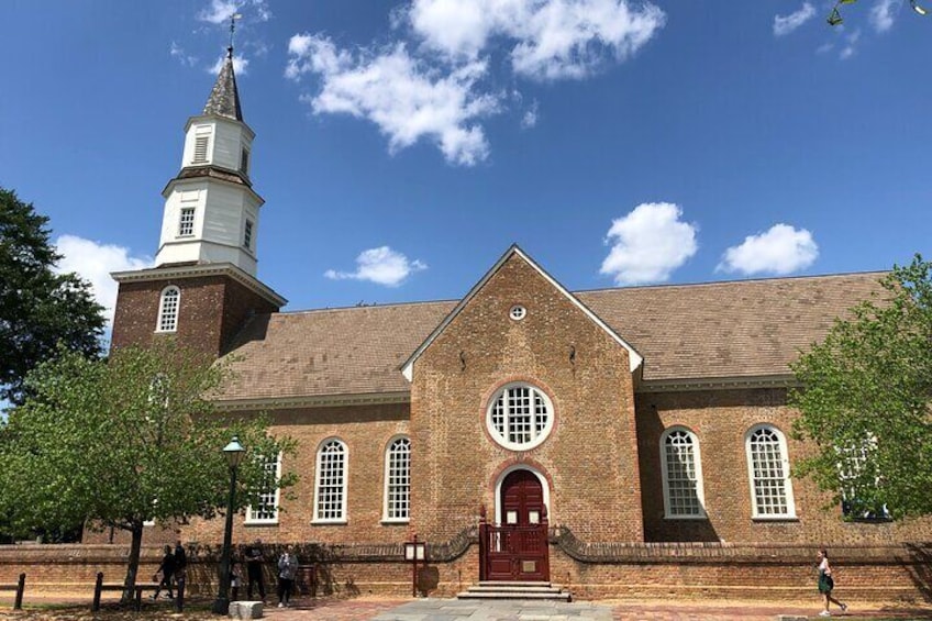 Bruton Parish Church (constructed 1711-15)