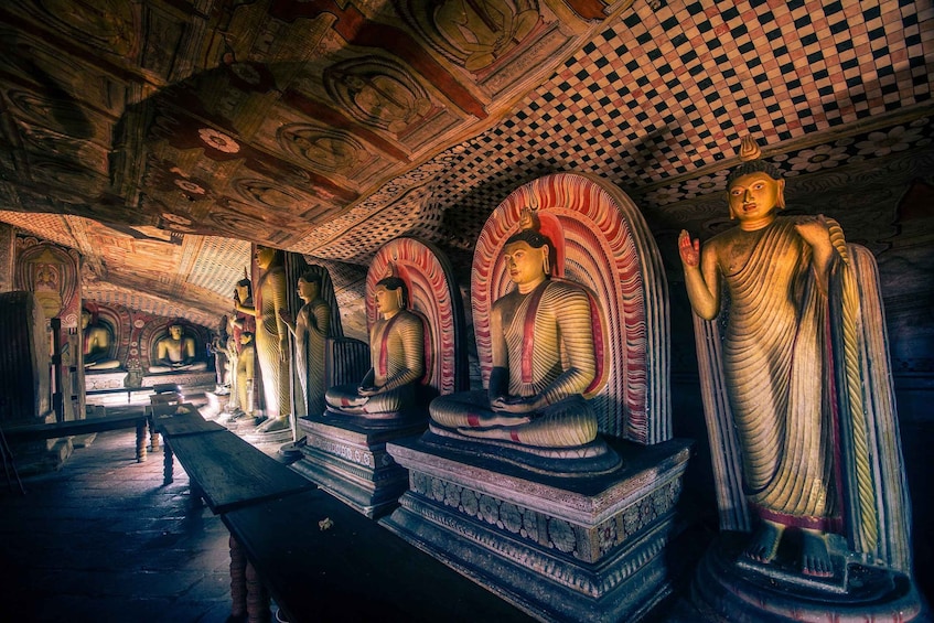 Picture 1 for Activity From Kalutara: Sigiriya Rock and Dambulla Cave Full-Day Tour