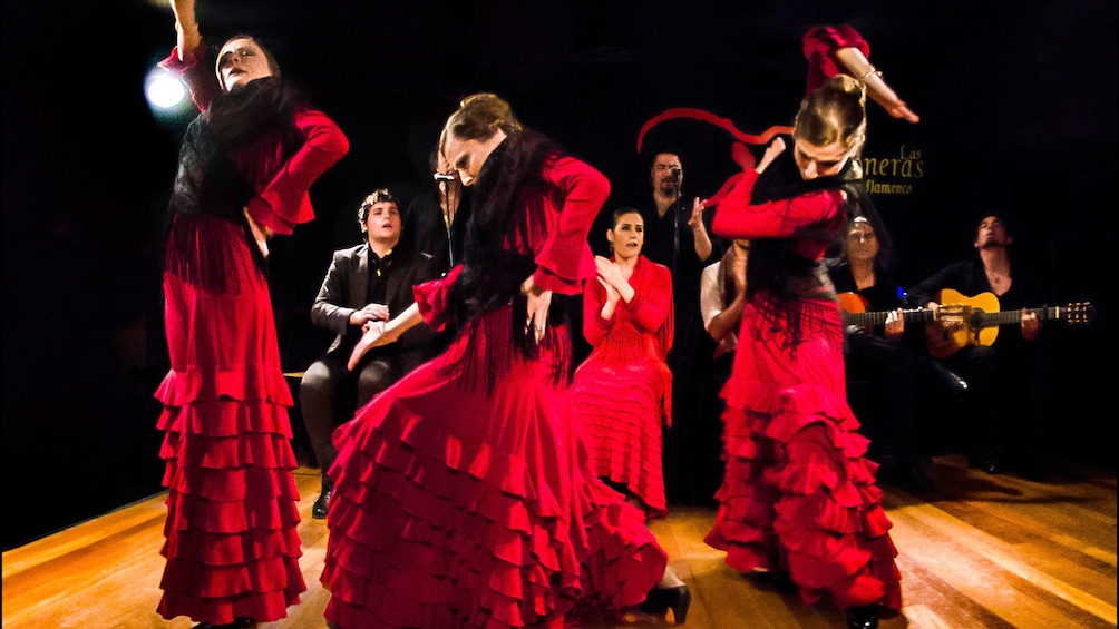 Flamenco Dancers on stage