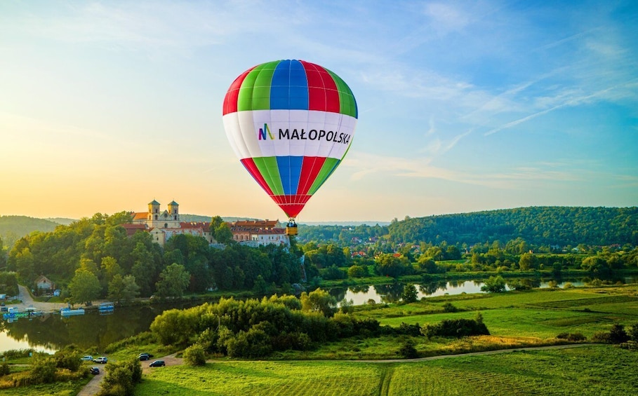 Picture 1 for Activity Kraków: Hot Air Balloon Flight with Champagne