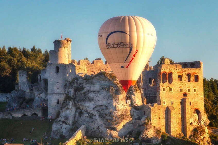 Picture 1 for Activity Kraków: Hot Air Balloon Flight with Champagne