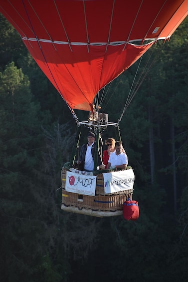 Picture 7 for Activity Kraków: Hot Air Balloon Flight with Champagne