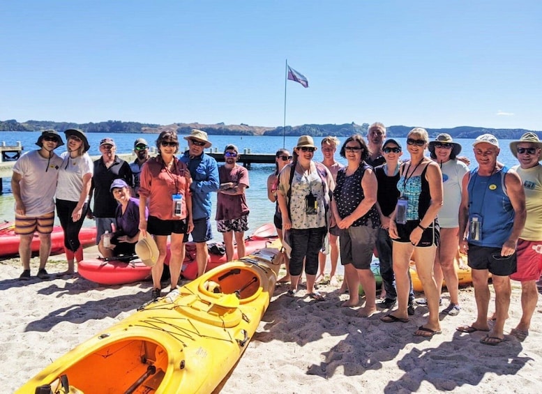 Picture 4 for Activity Rotorua: Lake Rotoiti Glow Worm Kayak Tour & Hot Pools