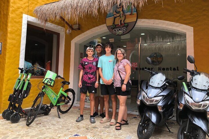 Bicycle Rental In Playa del Carmen