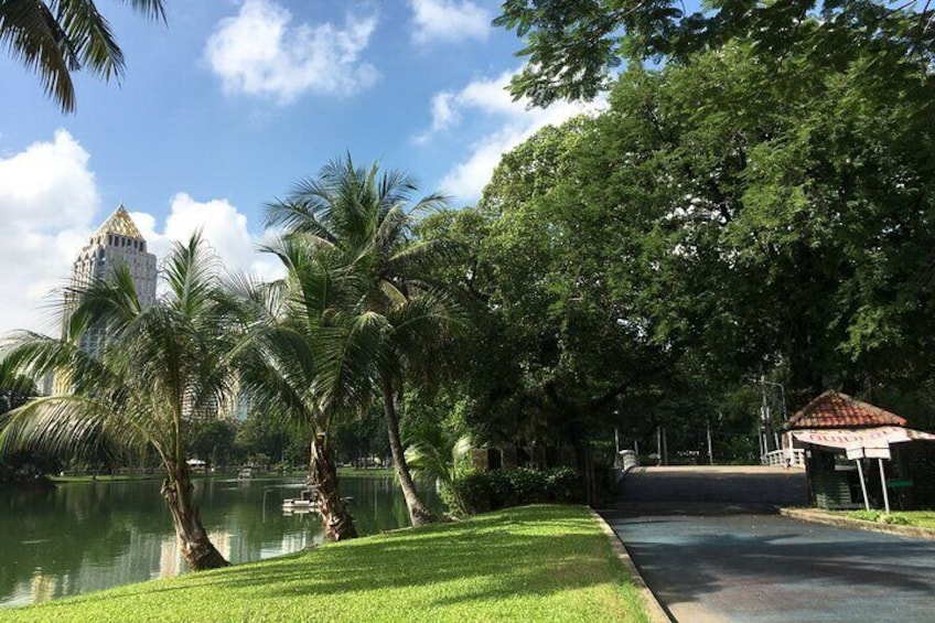 Energizing Yoga in the Park from Thailand 