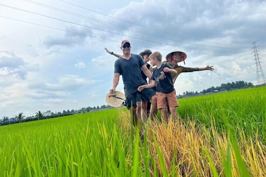 Mekong Delta Full-day Tour Village Bike & Cooking classes GROUP 10 pax