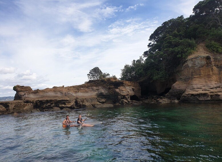 Picture 5 for Activity Leigh: Goat Island 60-Minute Clear Kayak Rental