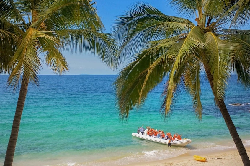 Picture 3 for Activity Puerto Vallarta: Boat Tour with Beach Stops & Horseback Ride
