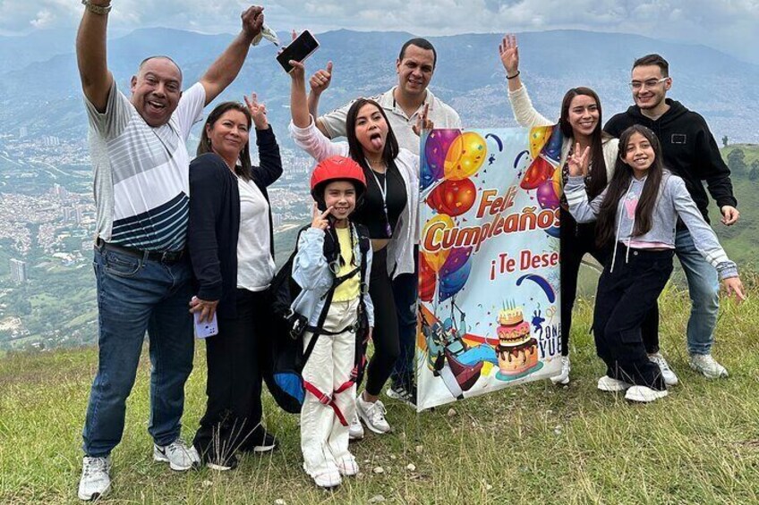 Parapente Zona De Vuelo En Medellín