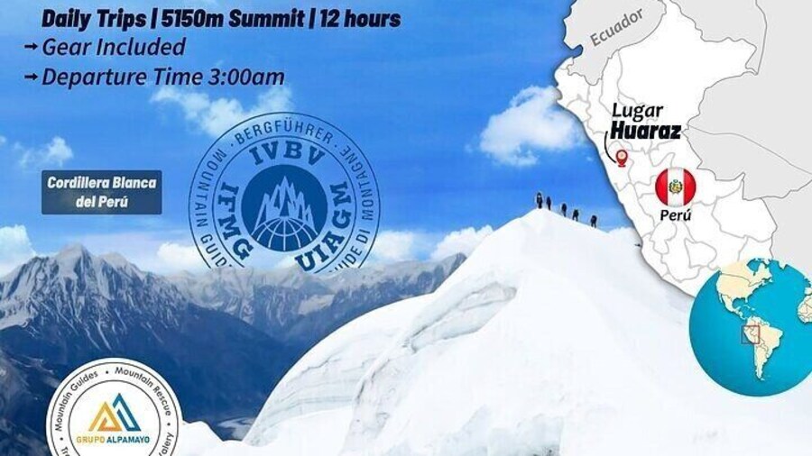 Summiting Nevado Mateo | Day Trip | Cordillera Blanca | 5,150m