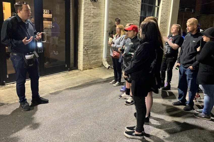 Paranormal Walking Tour in Greenville 