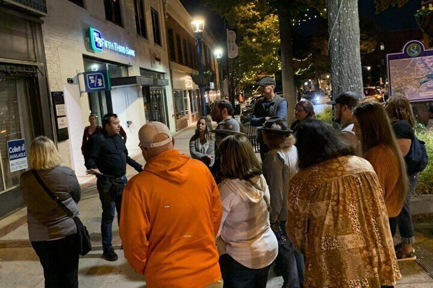 Paranormal Walking Tour in Greenville 