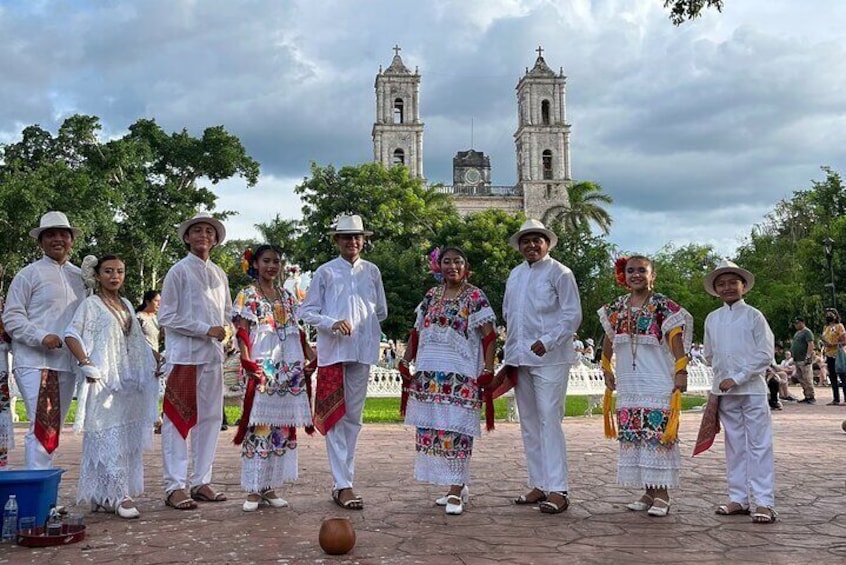 Local dancers