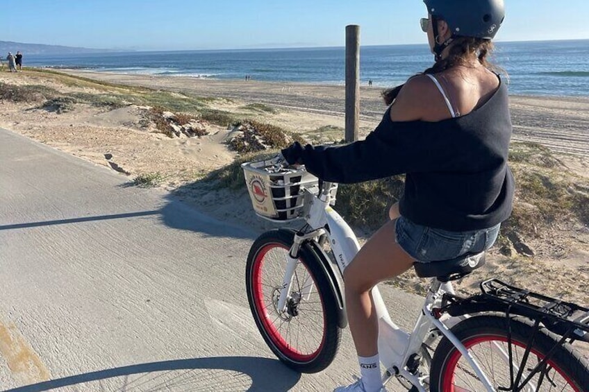 Cruise the ocean front on your electric bike