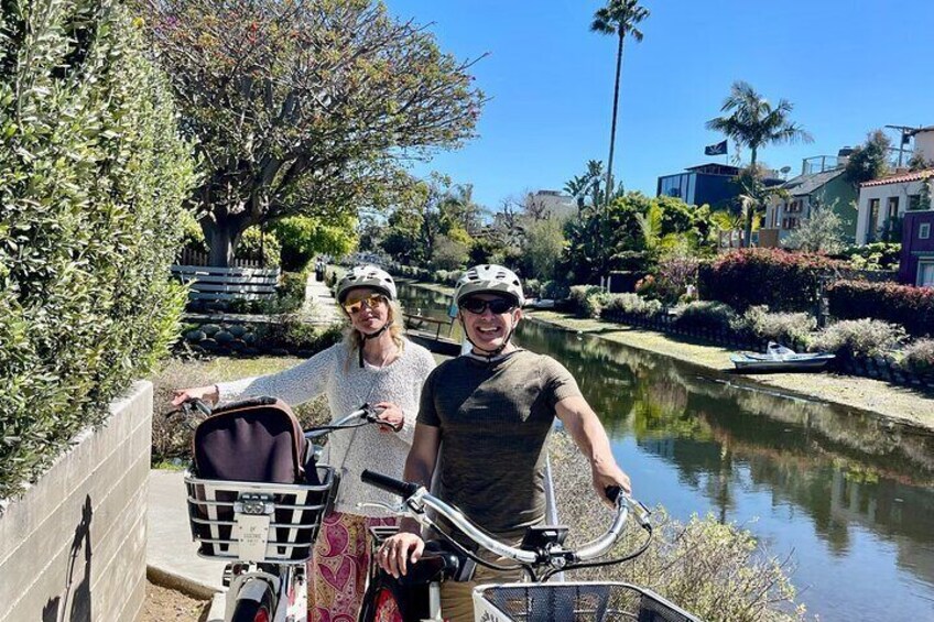 Explore the Venice Beach canals.