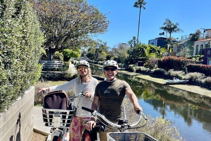 Explore the Venice Beach canals.