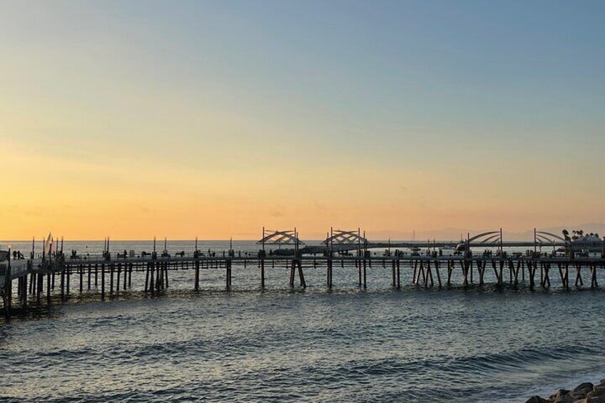 Start and end at the Redondo Beach Pier