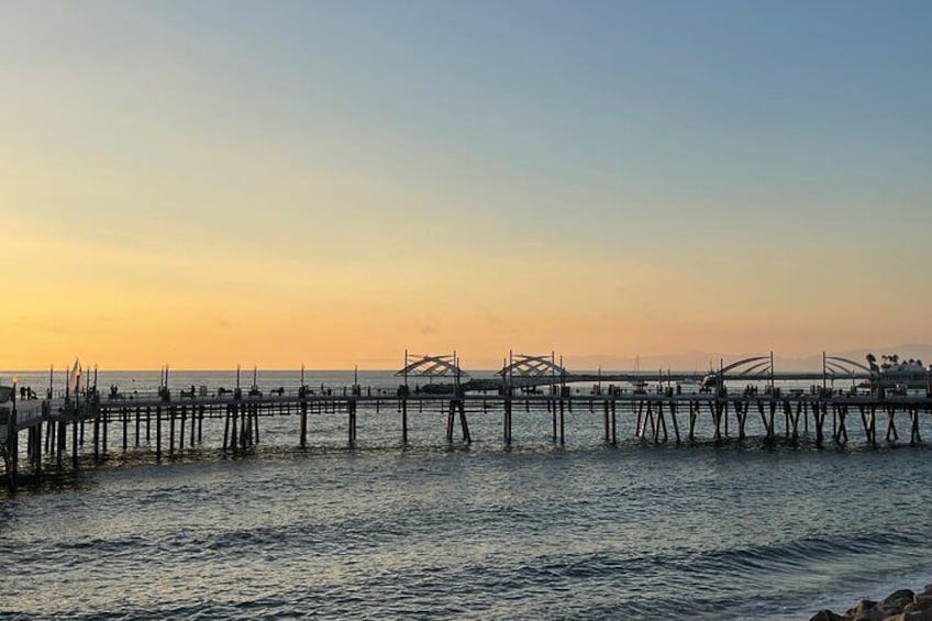 Start and end at the Redondo Beach Pier