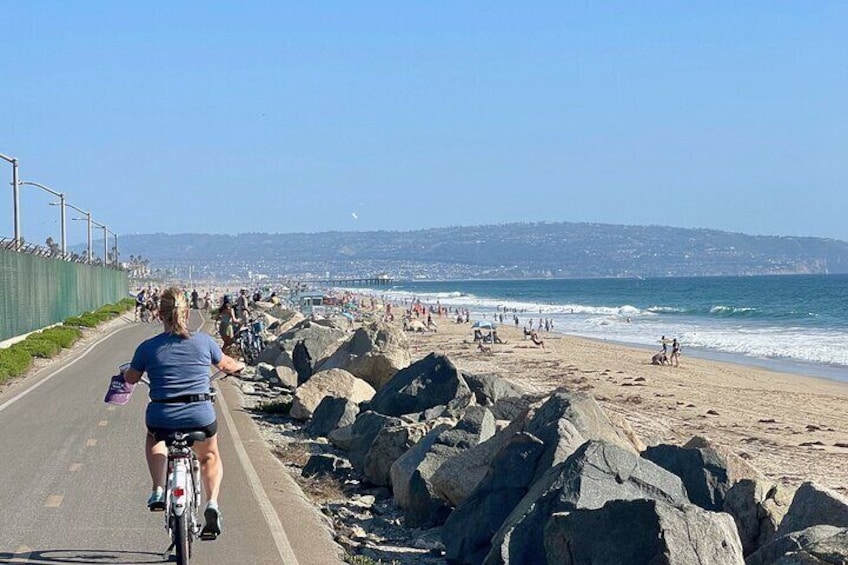 Step 2: Have fun on the beach bike path