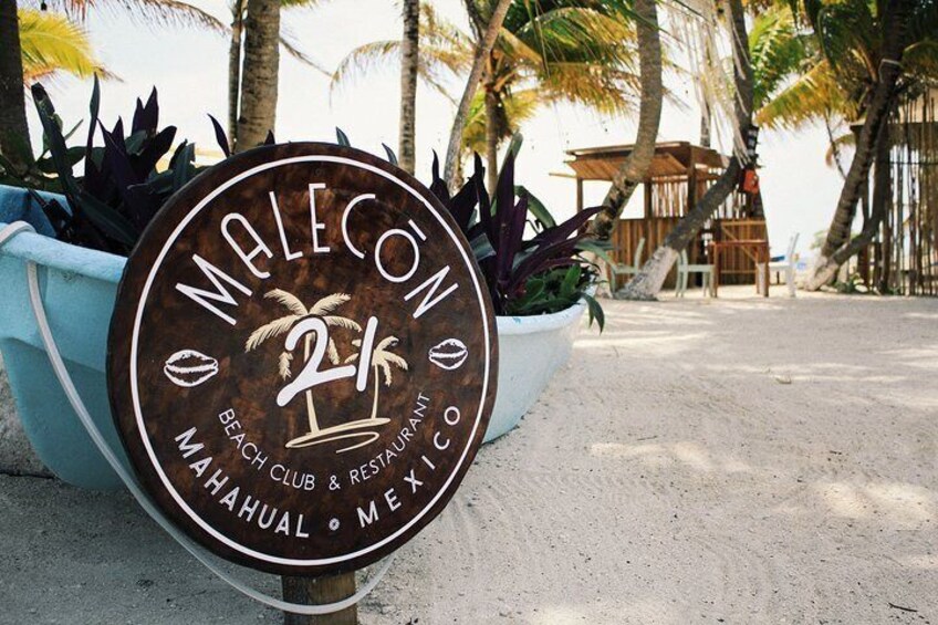 Private Costa Maya Malecon21 Beach Cruise Experience
