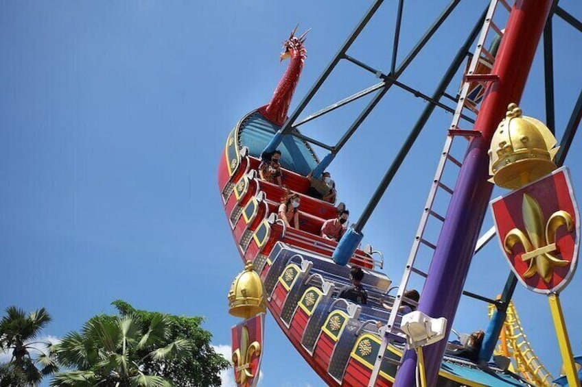 Have a day of excitement with fantastic rides for kids and adults