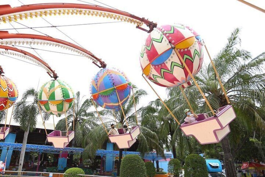 Have a day of excitement with fantastic rides for kids and adults