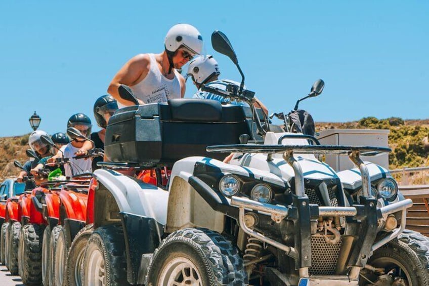 Gozo Full-Day Quad Tour with Private Boat to Gozo & return