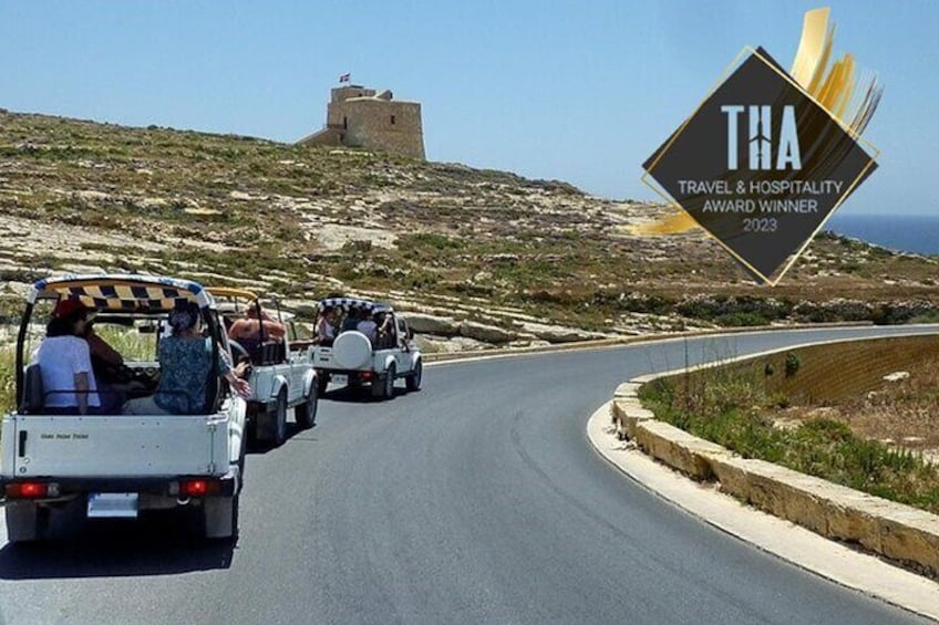 Gozo Full-Day Jeep Tour with Private Boat to Gozo & return